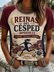 Women's Retro Soccer Champion T-Shirt