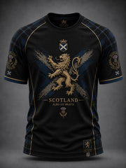 Men's Scotland Art Printed Short Sleeve T-shirt