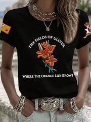 Women's 12th July Orangemen's Day Printed T-shirt