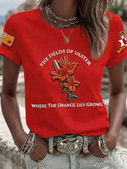 Women's 12th July Orangemen's Day Printed T-shirt