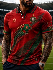 Men's MOROCCO Printed polo shirt