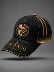 Unisex UK Football Lover England Printed Hat