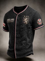 Unisex UK Football Lover England Printed Shirt