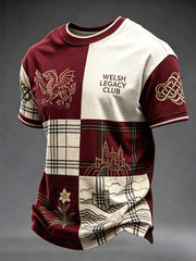 Men's Welsh Dragon Printed T-shirt
