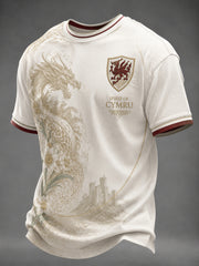 Men's Welsh Dragon Printed T-shirt