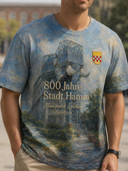 Men's 800 Jahre Stadt Hamm Seit 1226 Print T-shirt