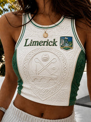Women's Limerick Hurling Printed Casual Vest