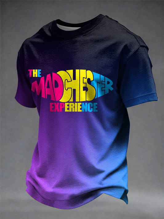 Men's Lemon Roses Music Lover Printed short sleeves t-shirt