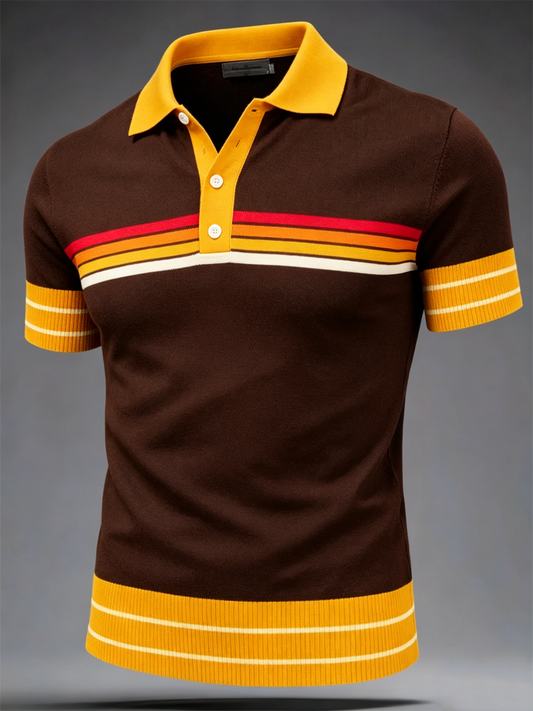 Men's Lemon Roses Music Lover Printed polo shirt