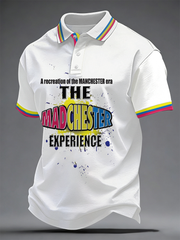 Men's Lemon Roses Music Lover Printed polo shirt
