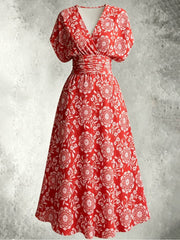Women's Queen Camilla ice silk dress