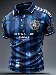 Men's Club Brugge KV Football Lover Print Casual Top