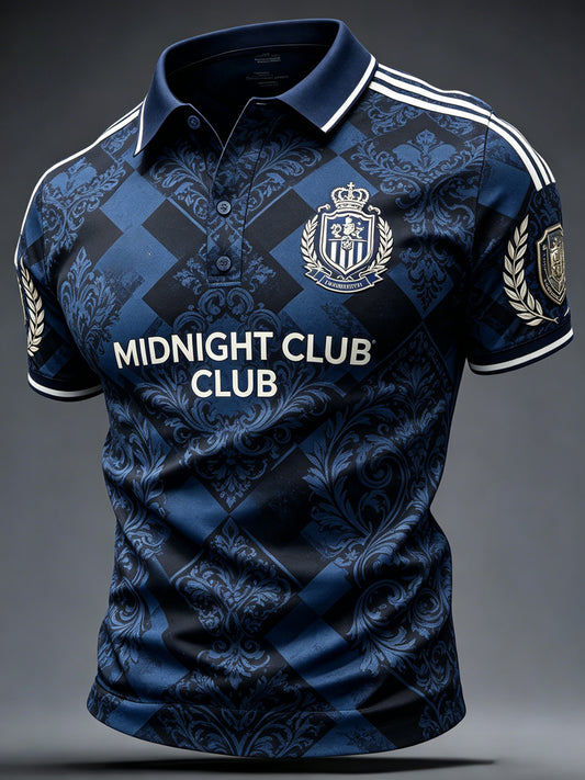 Men's Club Brugge KV Football Lover Print Casual Top