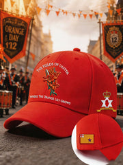 Unisex 14 July Orangemens Day FDloral Art Printed Hat