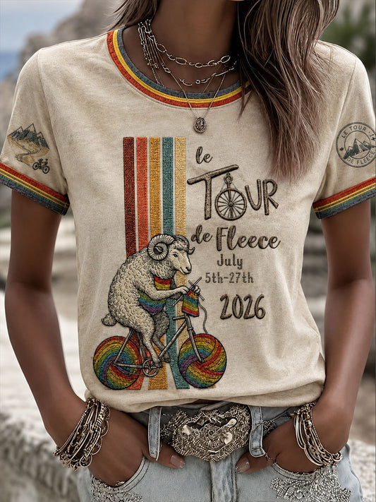 Women's Tour De Fleece Short-sleeved T-shirt