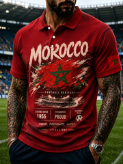 Men's MOROCCO Printed polo shirt
