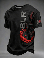 Men's SLR Printed short sleeves t-shirt