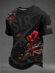 Men's SLR Printed short sleeves t-shirt