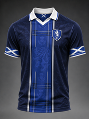 Men's UK Football Lover Scotland Printed short sleeves t-shirt