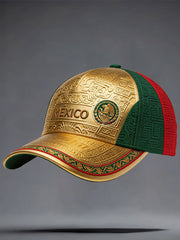 Unisex Mexico Football Lover Art Printed Hat
