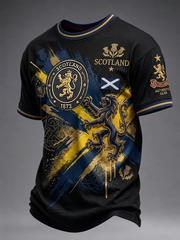 Men's Scotland Printed short sleeves t-shirt