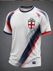 Men's UK Football Lover England Printed short sleeve t-shirt