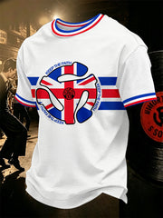 Men's Retro Northern Soul Keep The Faith Print Casual Tee