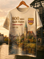 Men's 800 Jahre Stadt Hamm Seit 1226 Print T-shirt