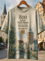 Men's 800 Jahre Stadt Hamm Seit 1226 Print T-shirt