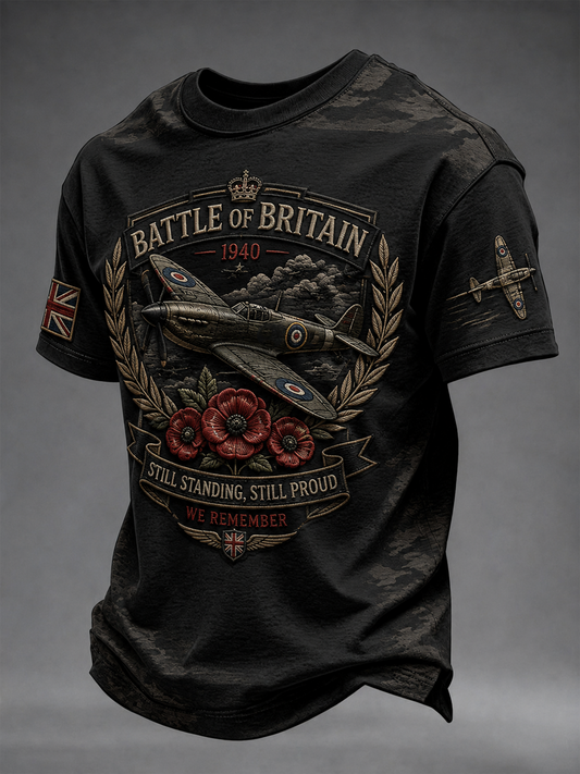 Men's Battle of Britain Commemoration Day short sleeves t-shirt