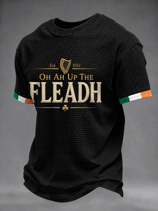 Men's Fleadh Cheoil na hÉireann Print Waffle T-shirt