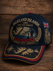 Unisex Falklands War Veteran Printed Hat