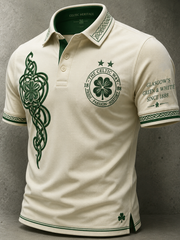 Men's Scotland football Lover Celtic Printed polo shirt