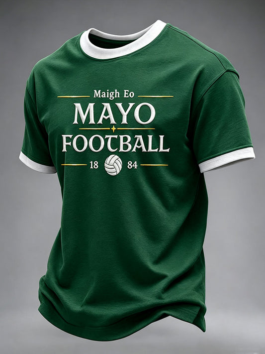 Men's MAYO FOOTBALL Short Sleeves T-shirt