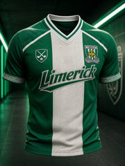 Men's Limerick Hurling Printed V-neck T-shirt
