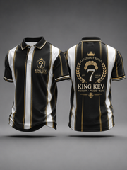 Men's Rip King Kev 7 England Football Lover Printed polo shirt