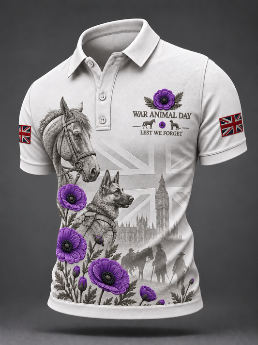 Men's Remembering The Animals Of War Shirt