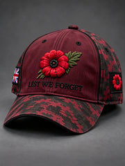 Unisex  Remembrance Day Lest We Forget  Hat