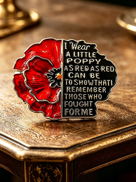 Unisex Remembrance Day Brooch